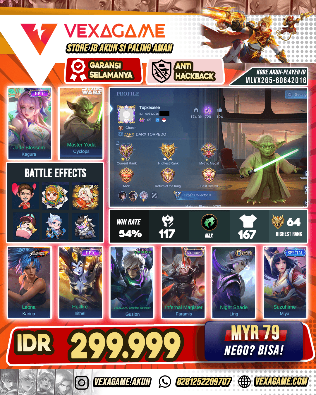 Cyclop Starwars Murah