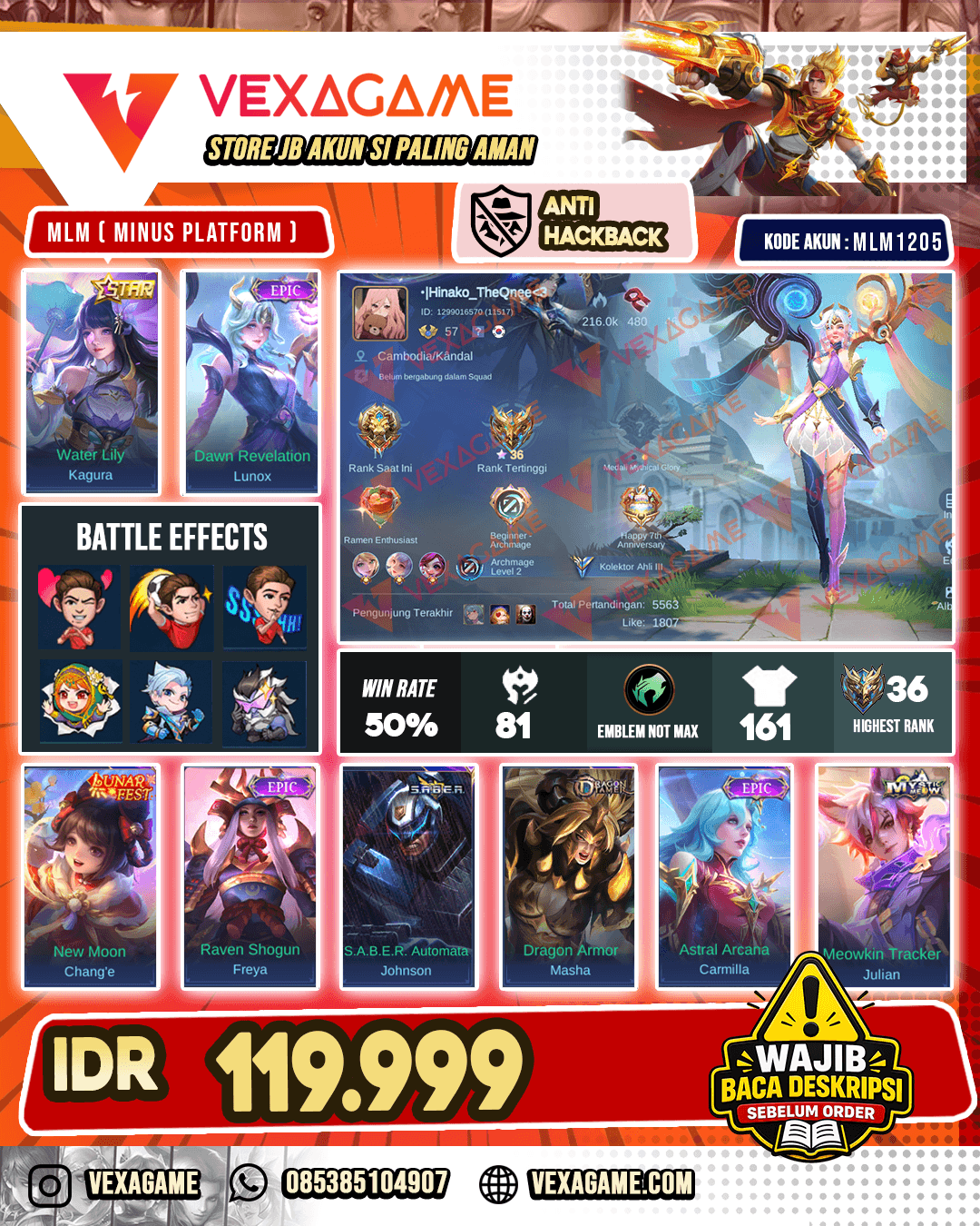 Lunox Epic X Kagura Annual Star