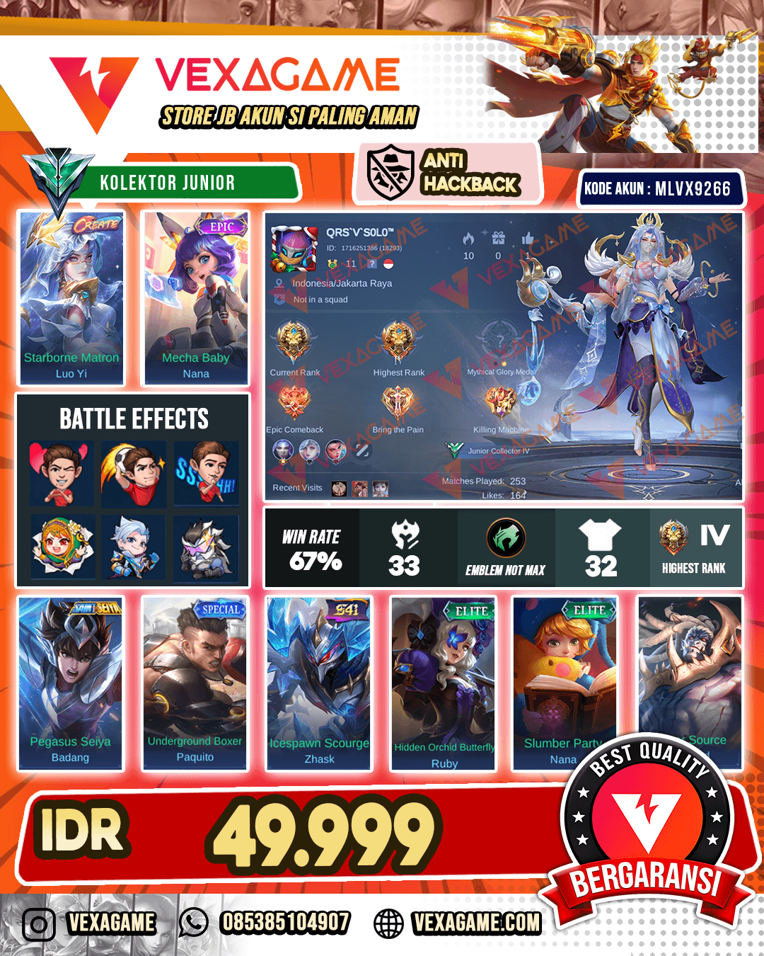 Akun Murah Harga Pelajar