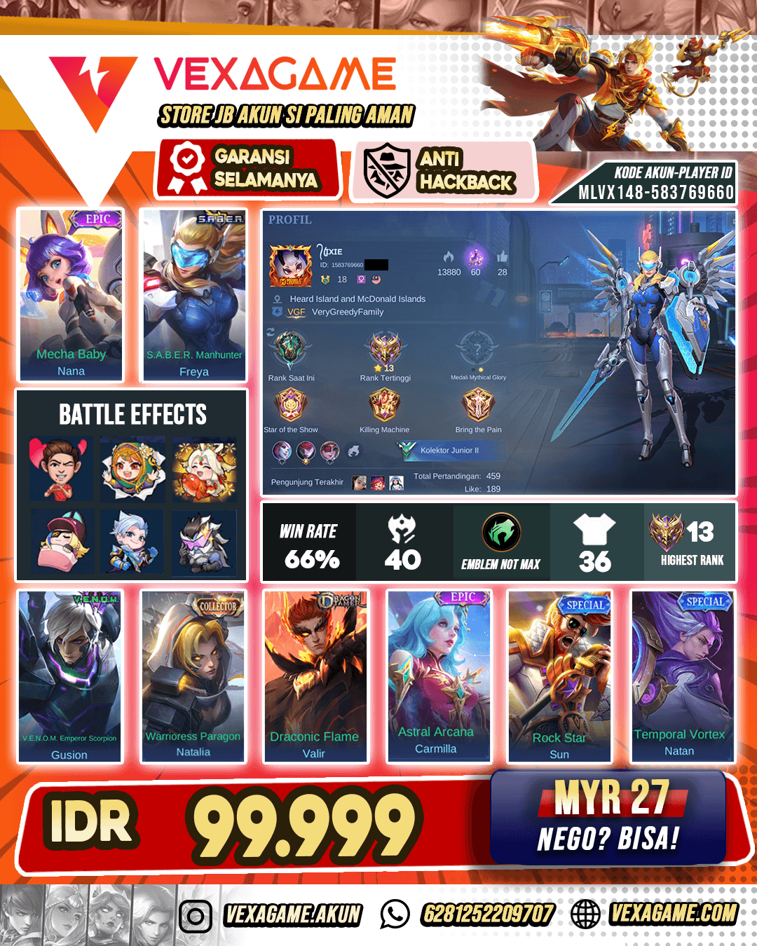 Akun Murah Banget