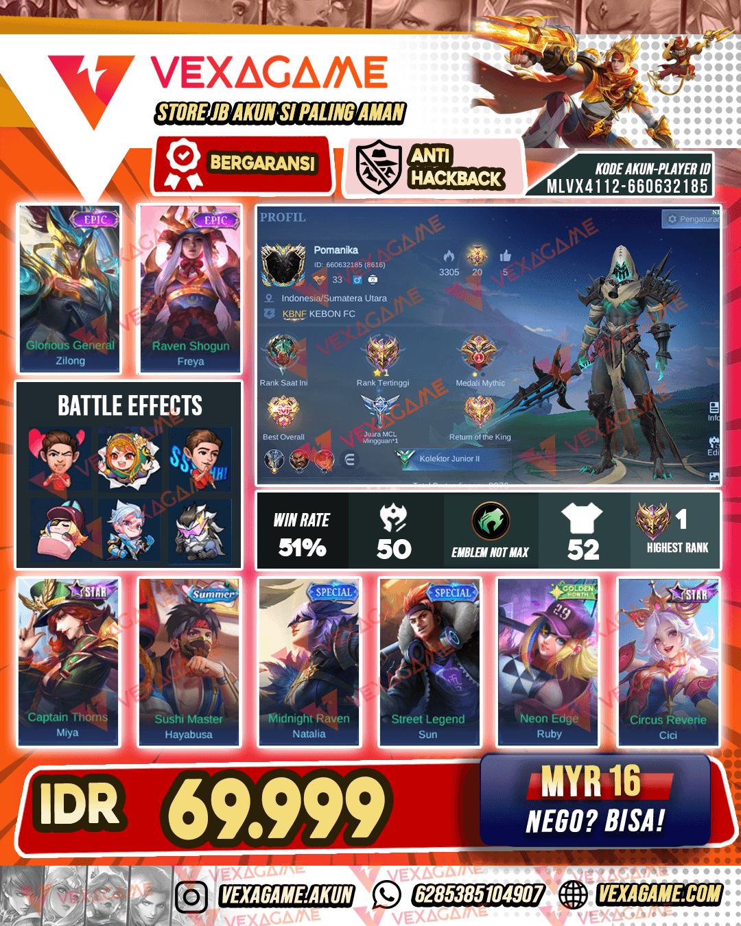 Akun Murah Budget Pelajar