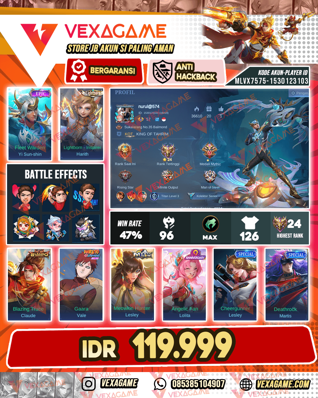 Yss Epic | Harith Lightborn Emblem MAX