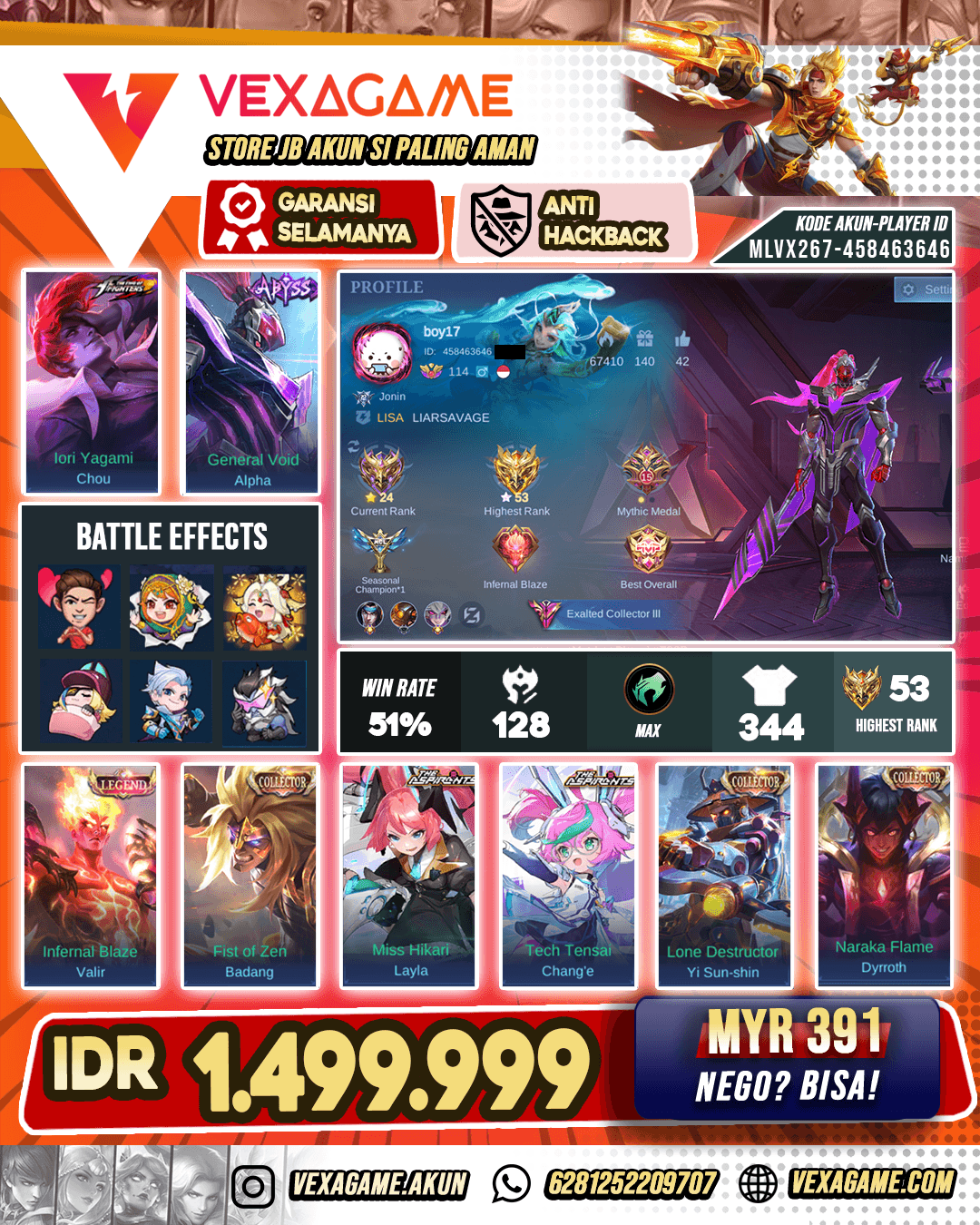 Alpha Abyss | Akun Sultan