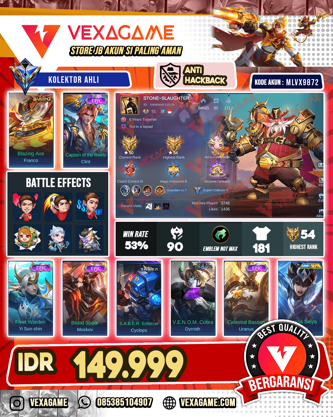 Franco Blazing | Clint Epic