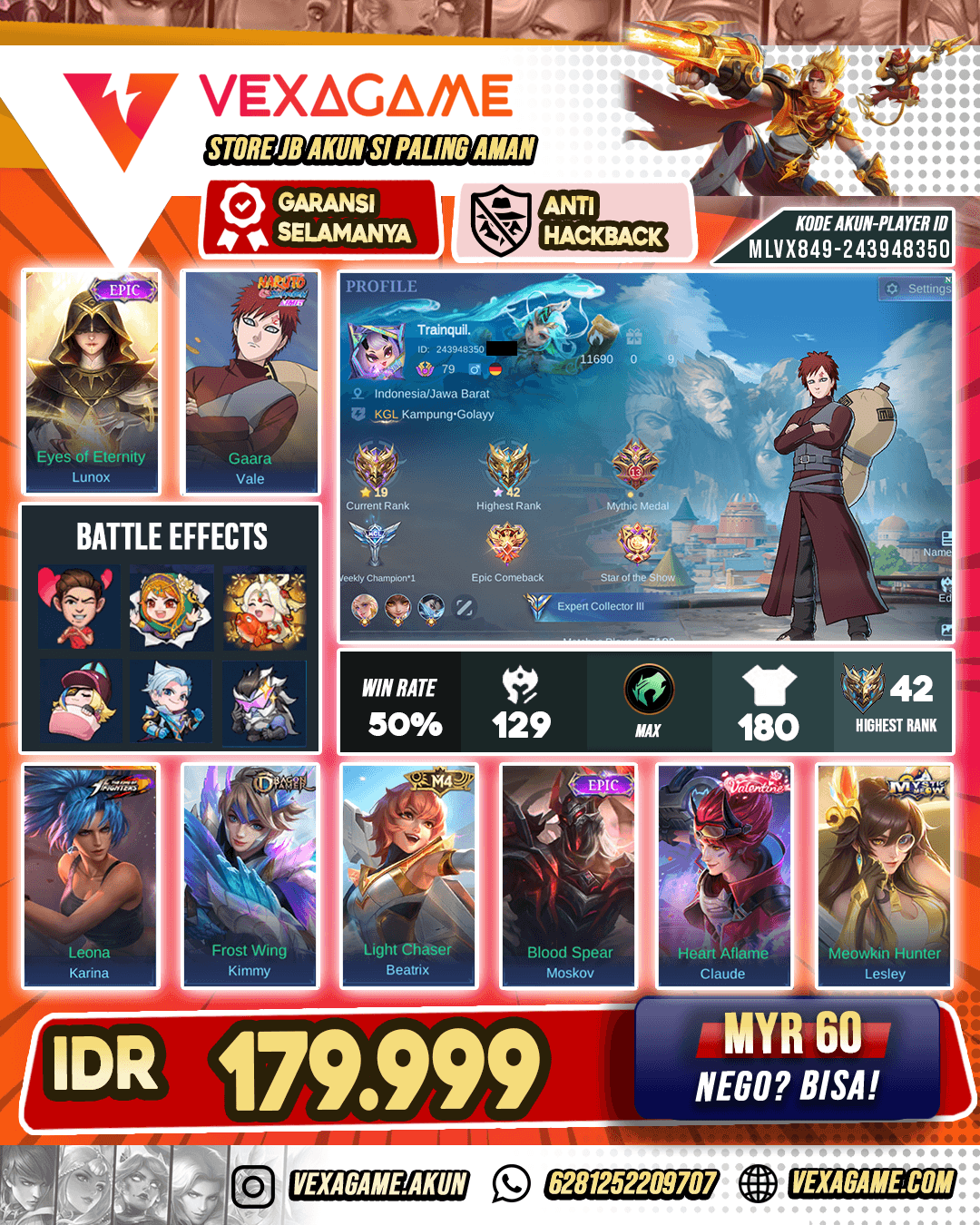Vale Gara | Hero + Emblem MAX