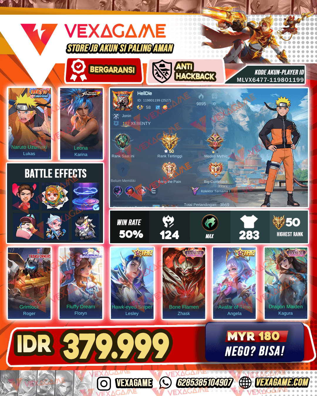 Lukas Naruto | 3 luckybox