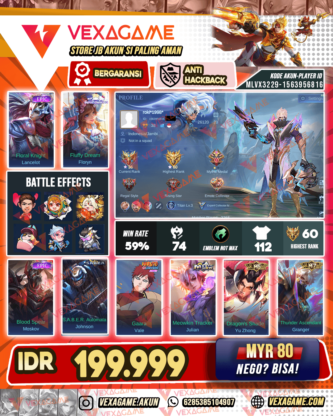 Yu Zhong M5 X Granger M7
