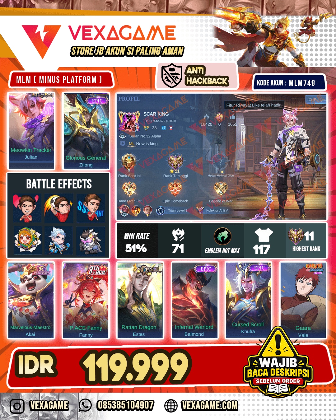 Julian Meow | Zilong Epic