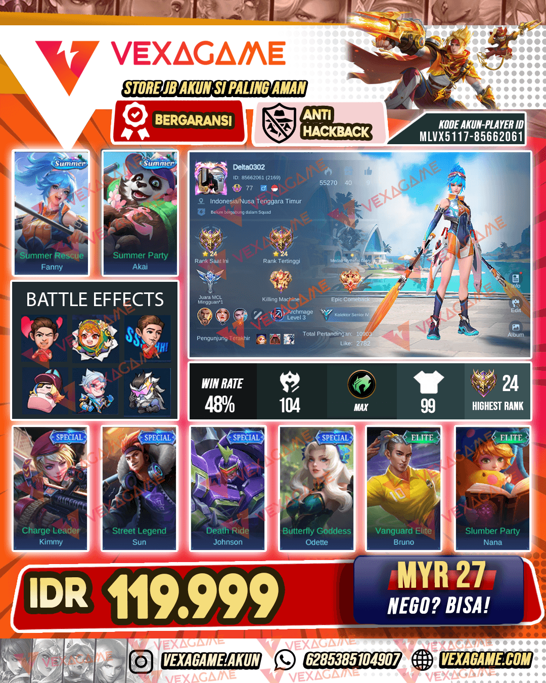 Akun Murah Banget | Emblem MAX