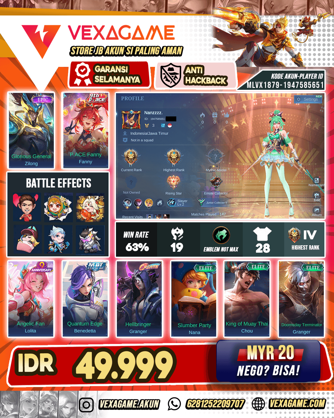 Akun Murah