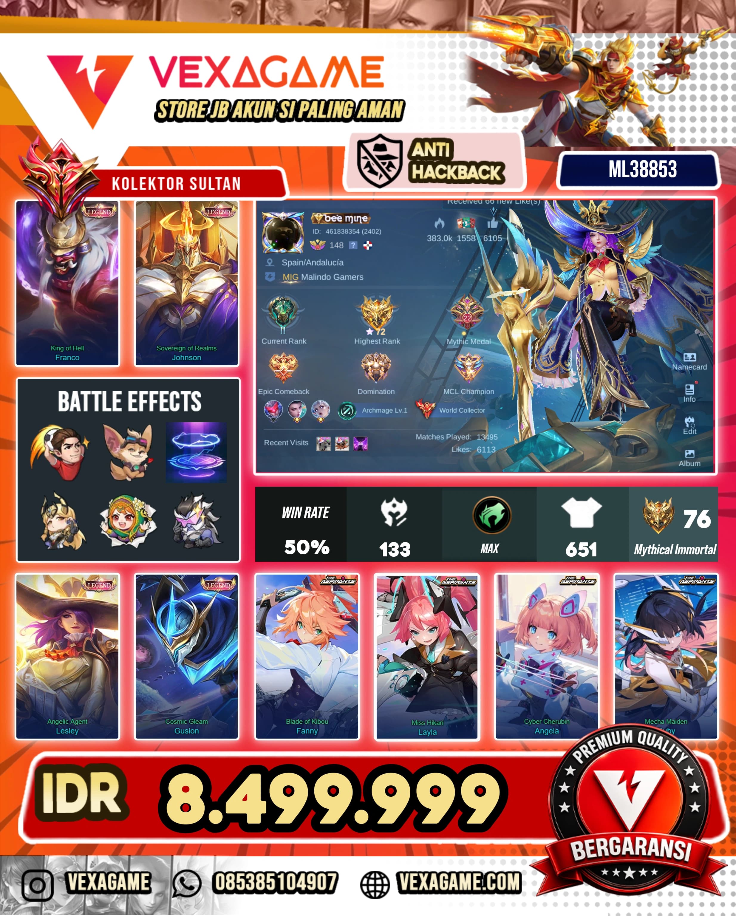 4 Legend | 23 Grand | 33 Equisite | Tas Tas On