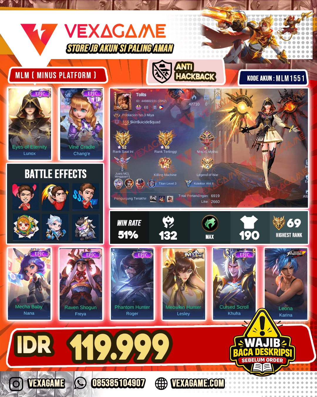Lunox Epic X Change Epic