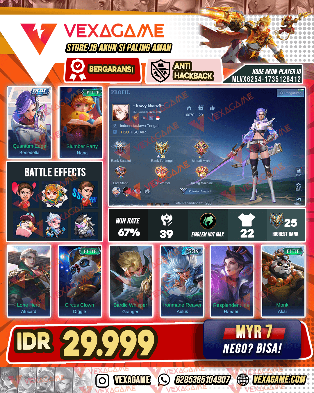 Akun Smurf Murah