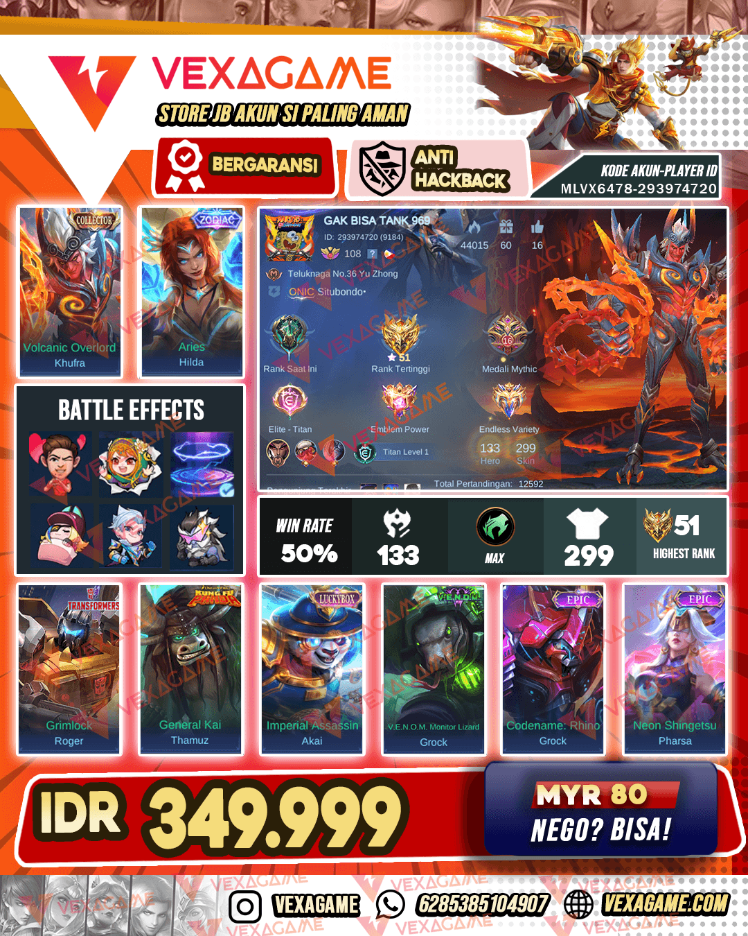 Khufra Collector | Hilda Zodiac