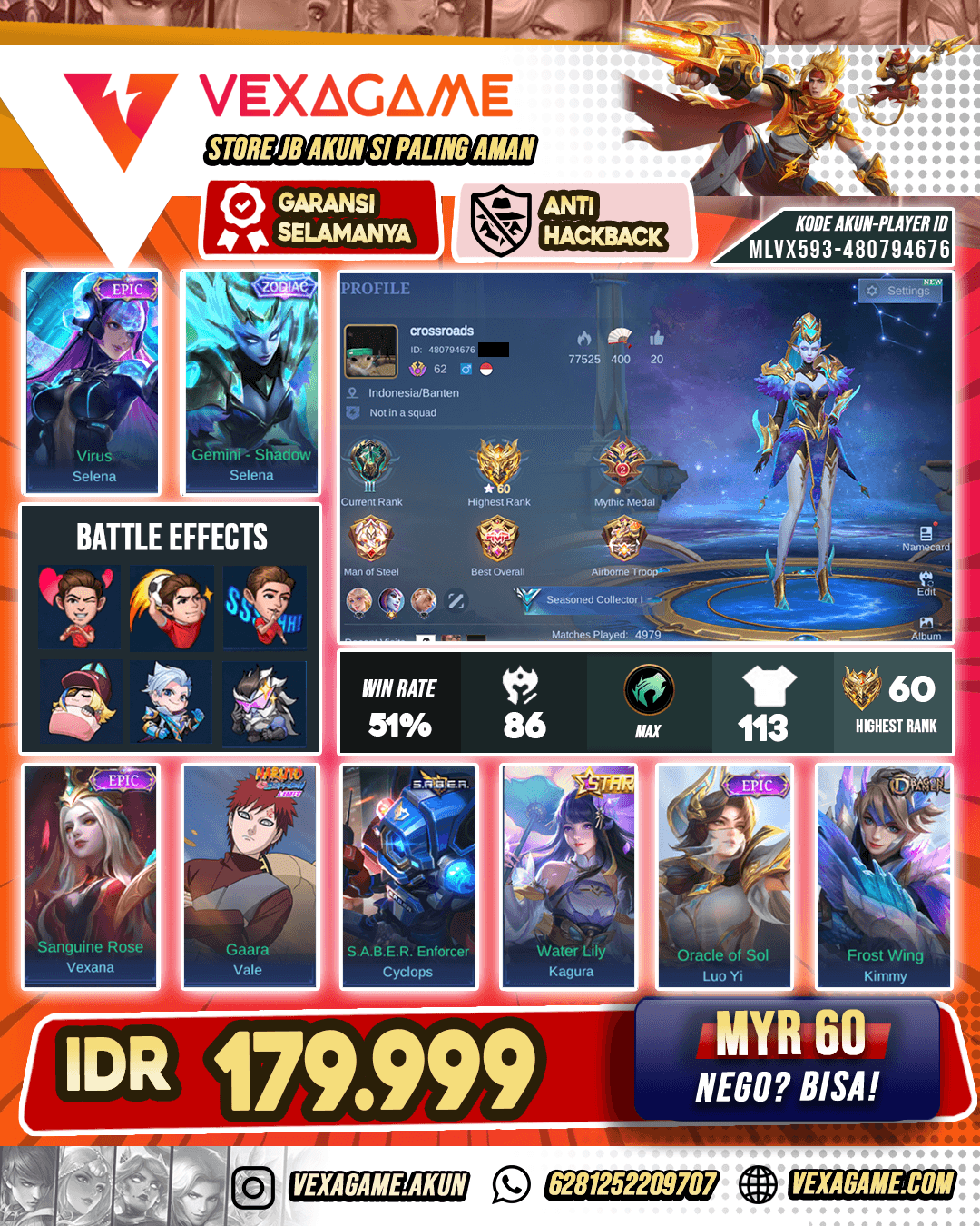 Selena Zodiac | User Mage Banget