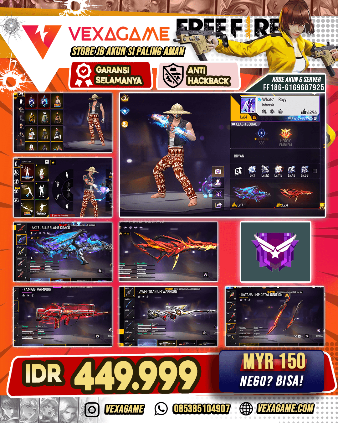 3 EVO GUN ft 300++ Vault