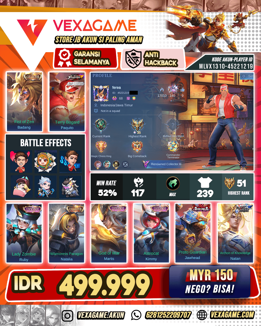 Paquito KOF | Badang CC