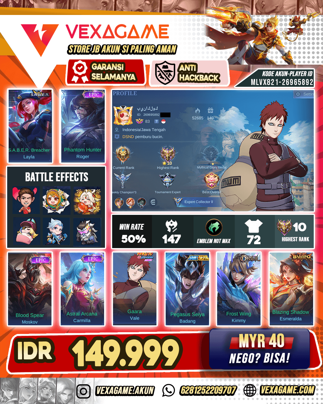 Vale Garaa Murah