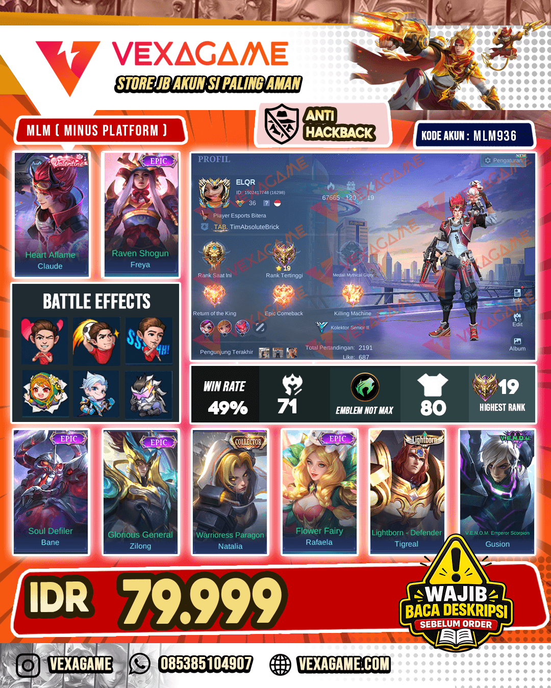Claude Valentine | Freya Epic