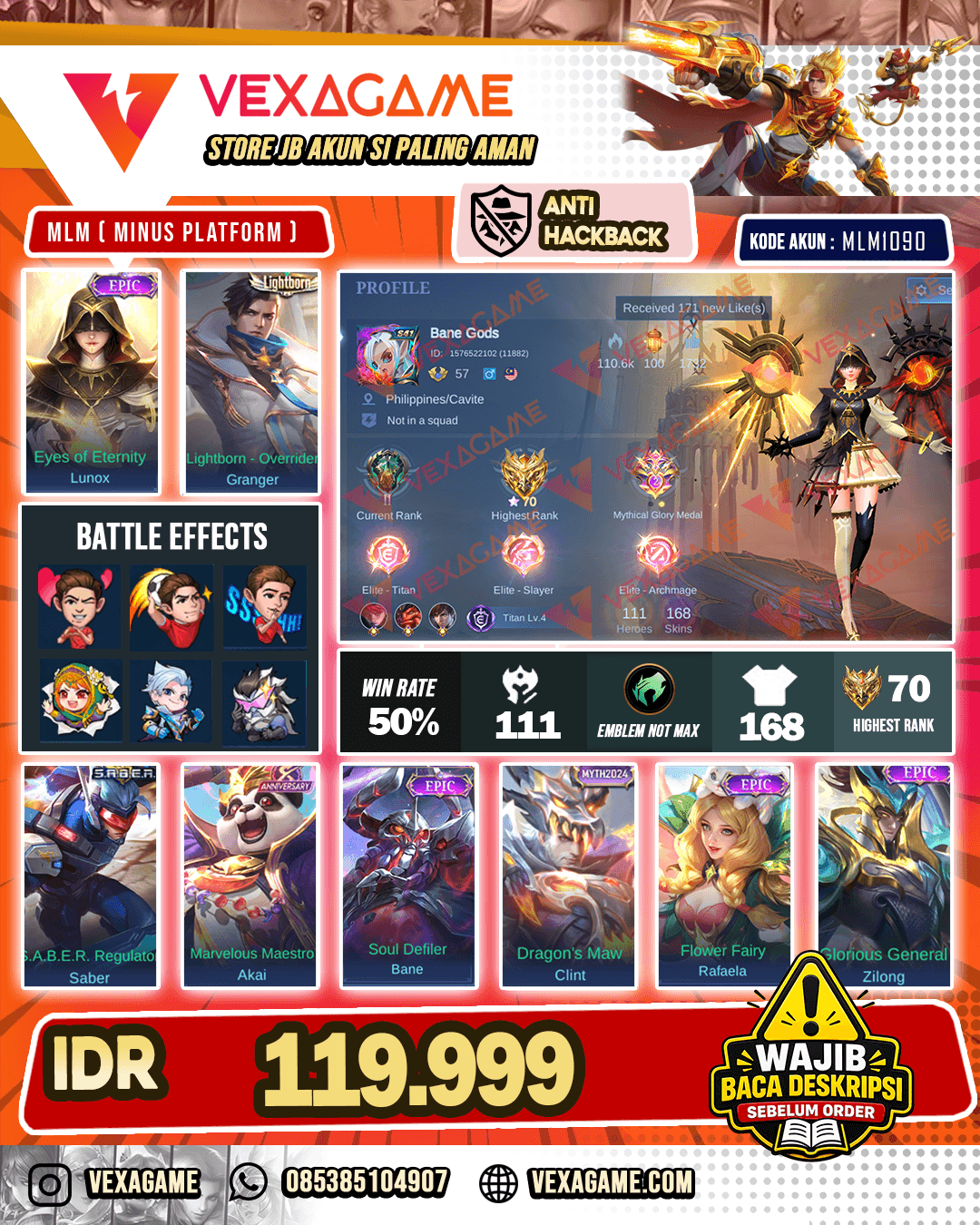 Lunox Epic | Granger Lightborn