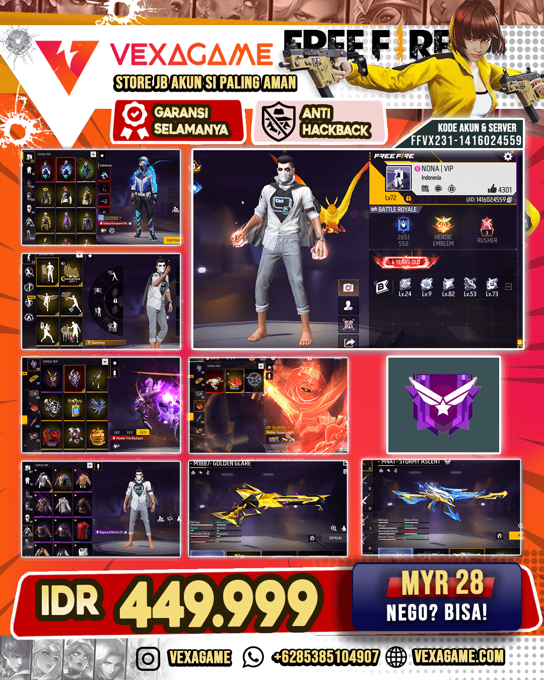 SG Goleden Glare | Vault 400 ++