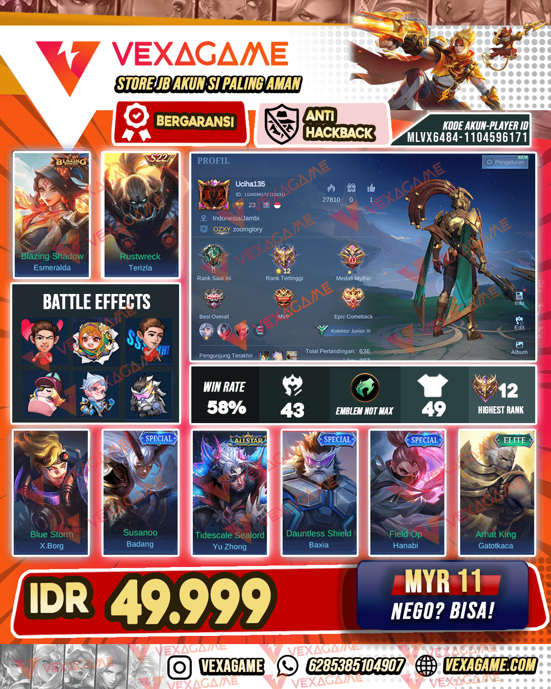 Akun Murah