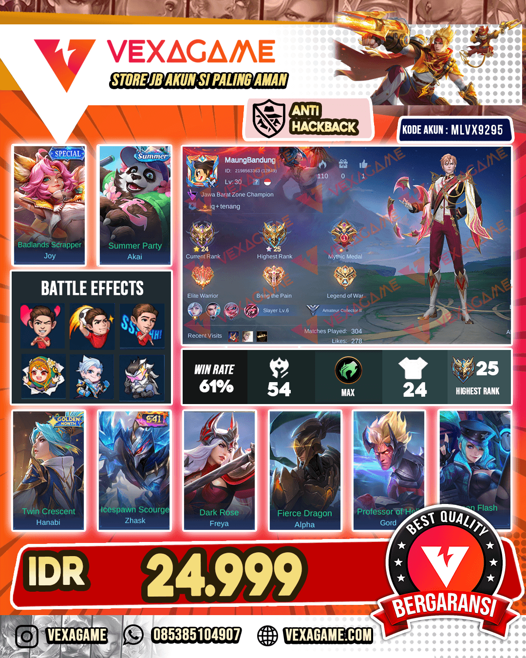 Akun Murah Harga Pelajar