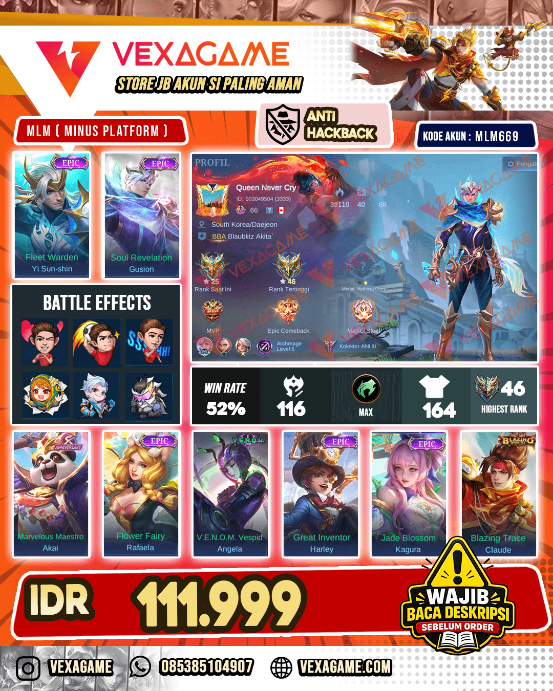 Gusion Epic | Yss Epic