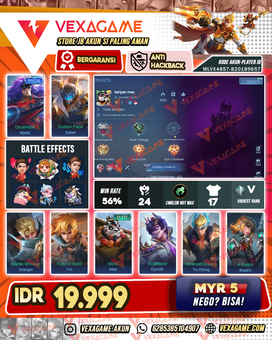 Akun Murah