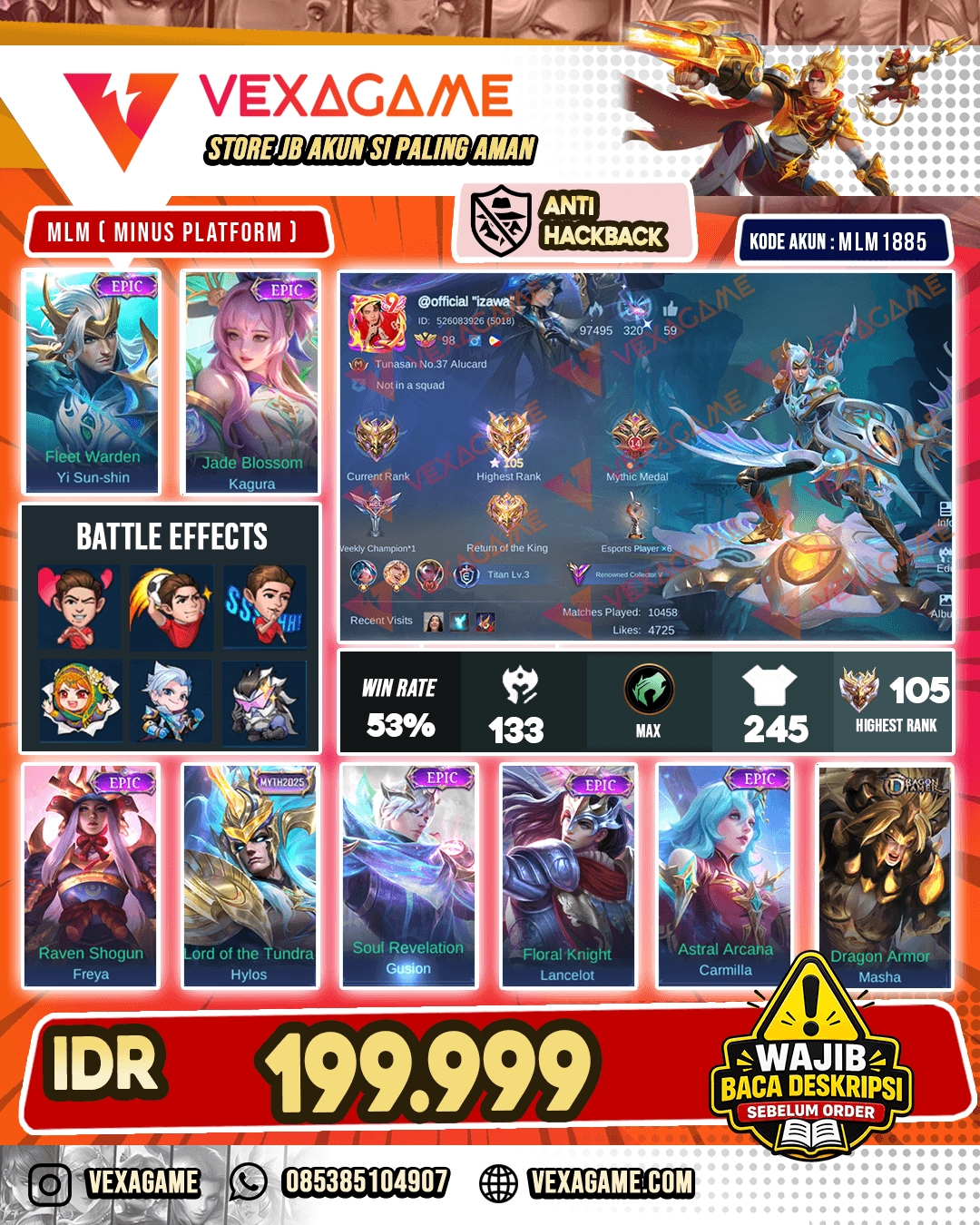 Yss Epic | Ex Immortal