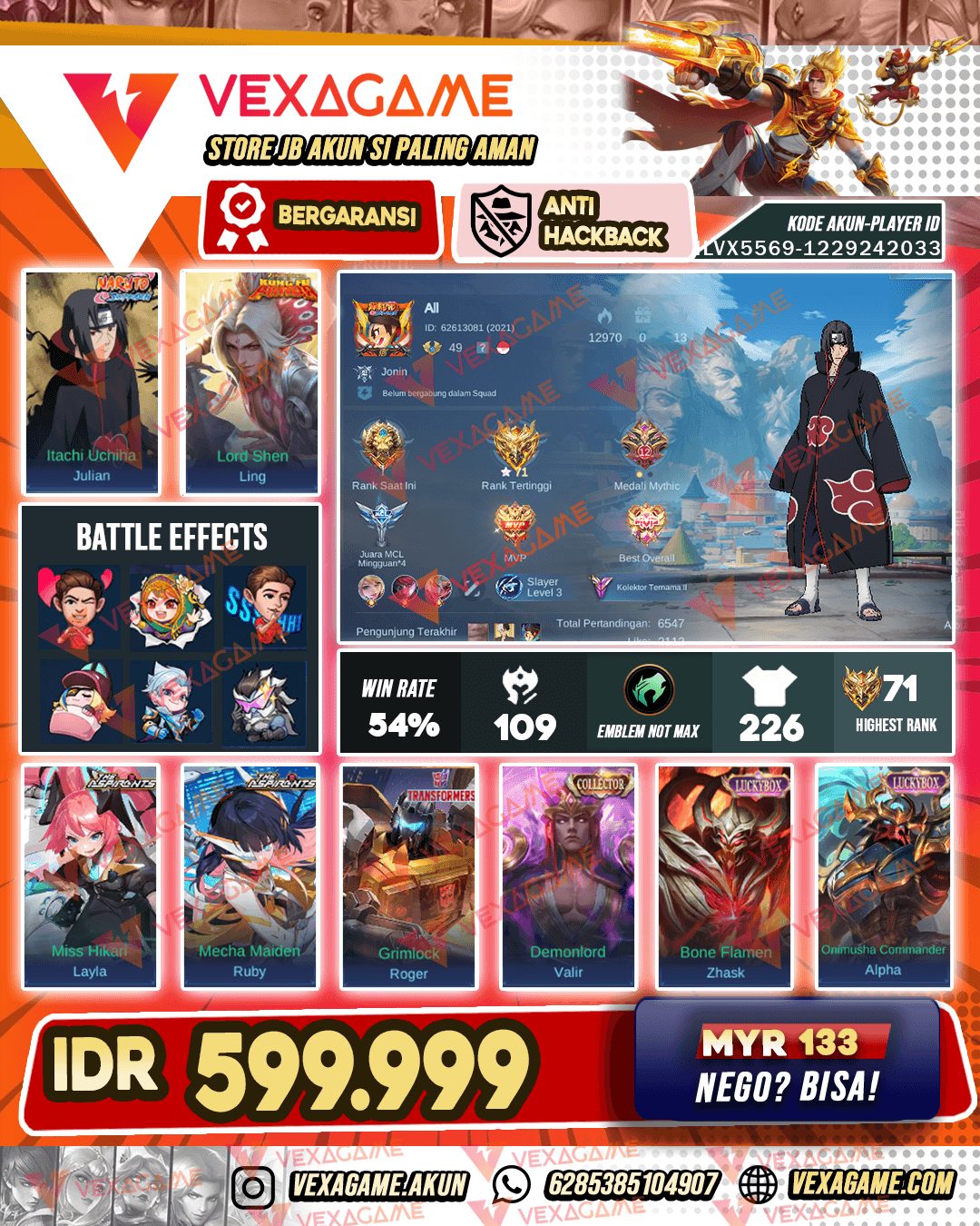 Julian Itachi | 2 Aspirants | 1 Collector | 2 Kungfu Panda