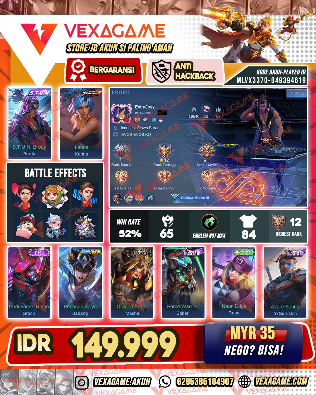 Brody Stun X Karina KOF