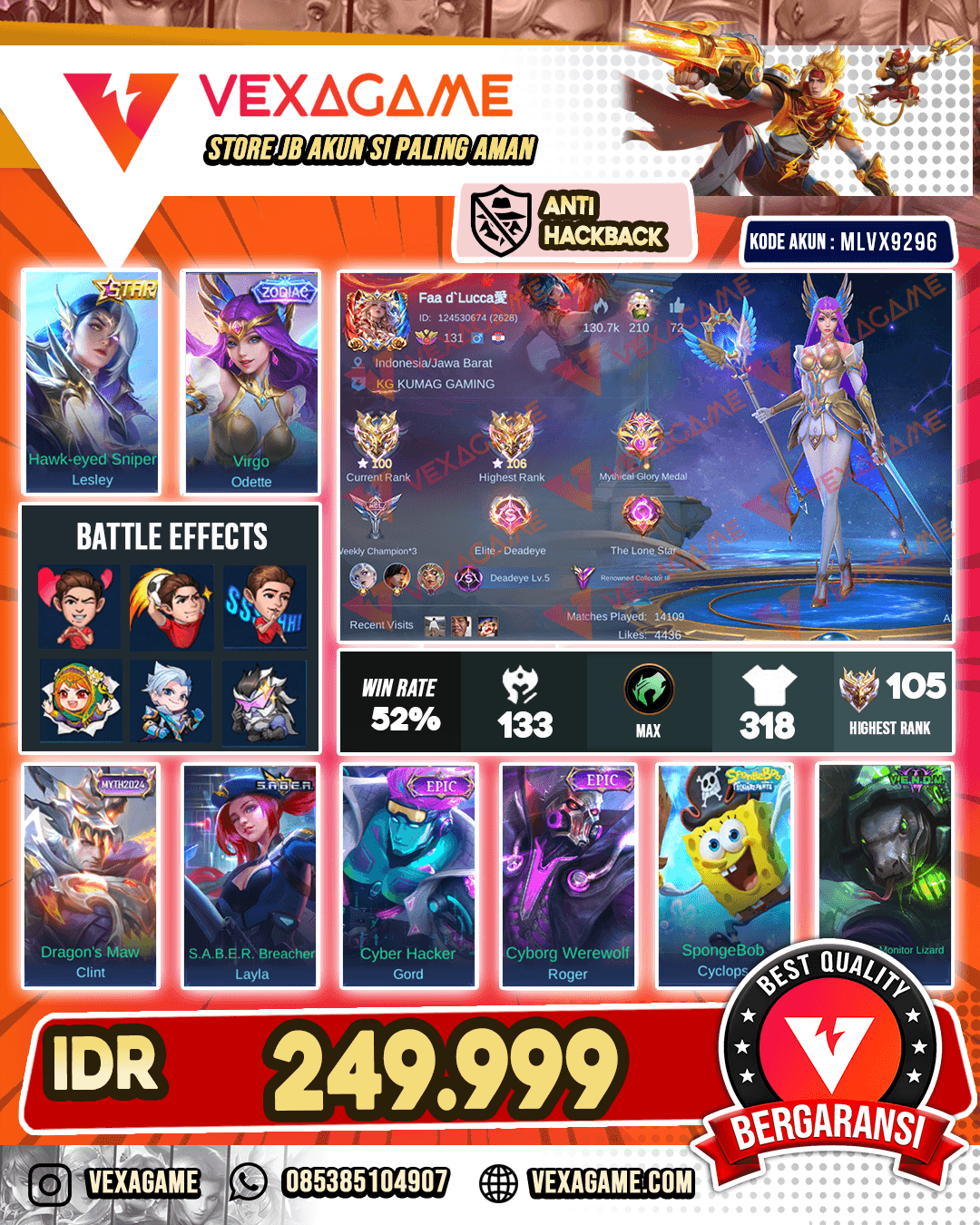 Odette Zodiac | Lesley Annualstar Ex Immo