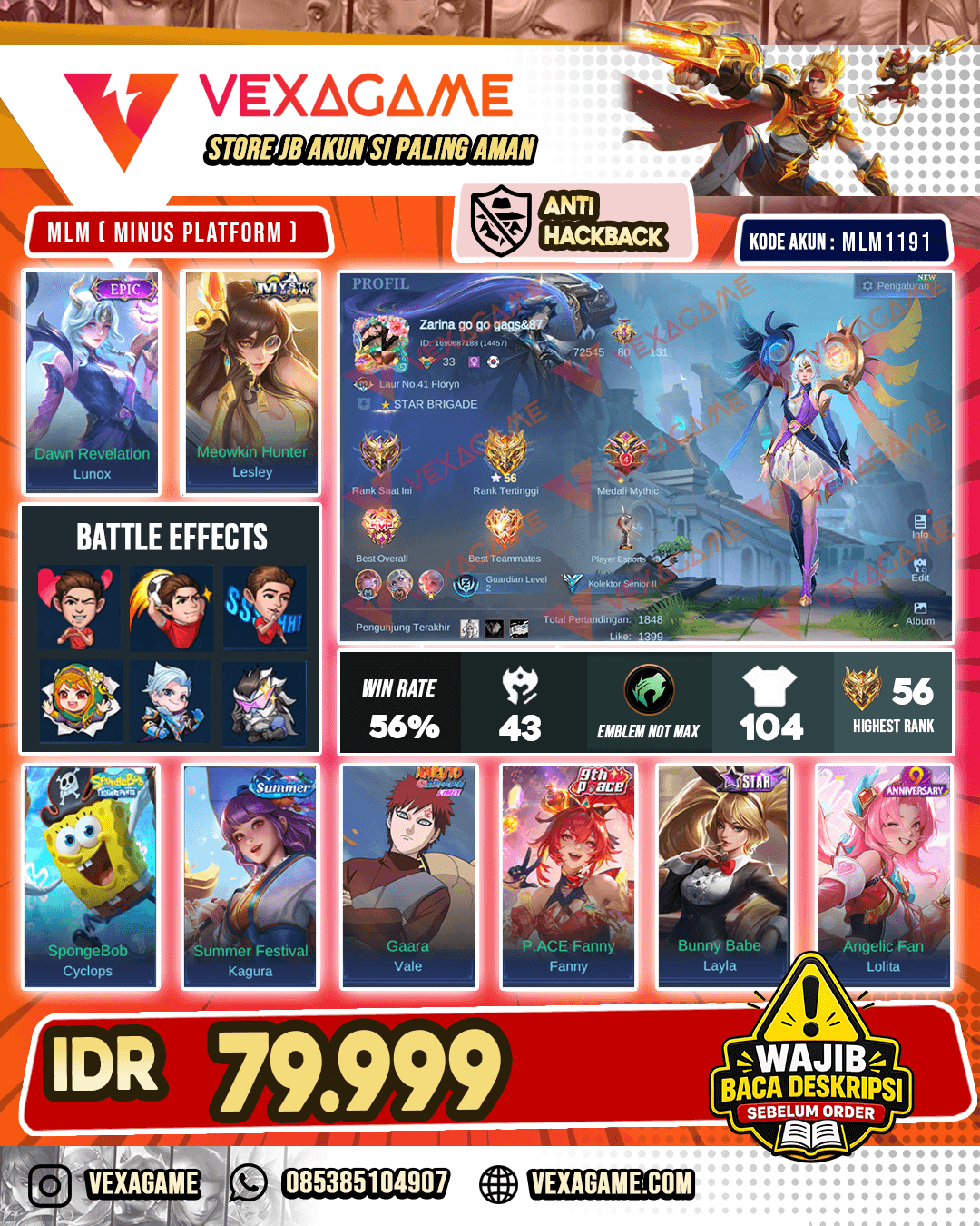 Lunox Epic | Lesley Meow