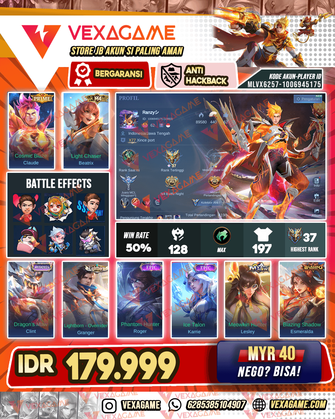 Claude PRIME X Beatrix M4 | Emblem MAX