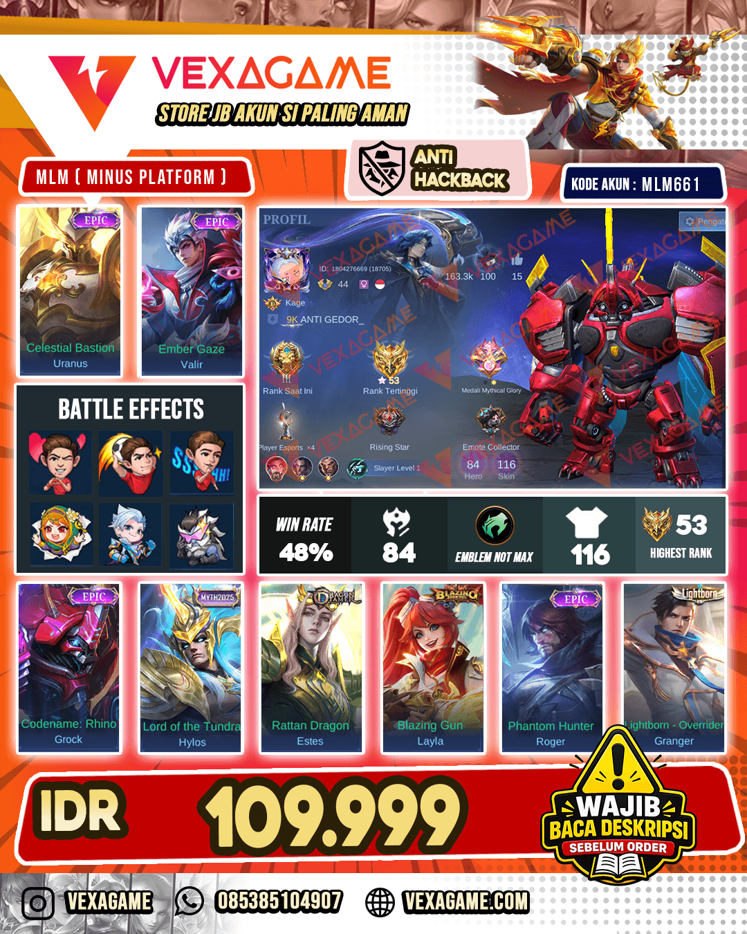 Uranus Epic | Valir Epic