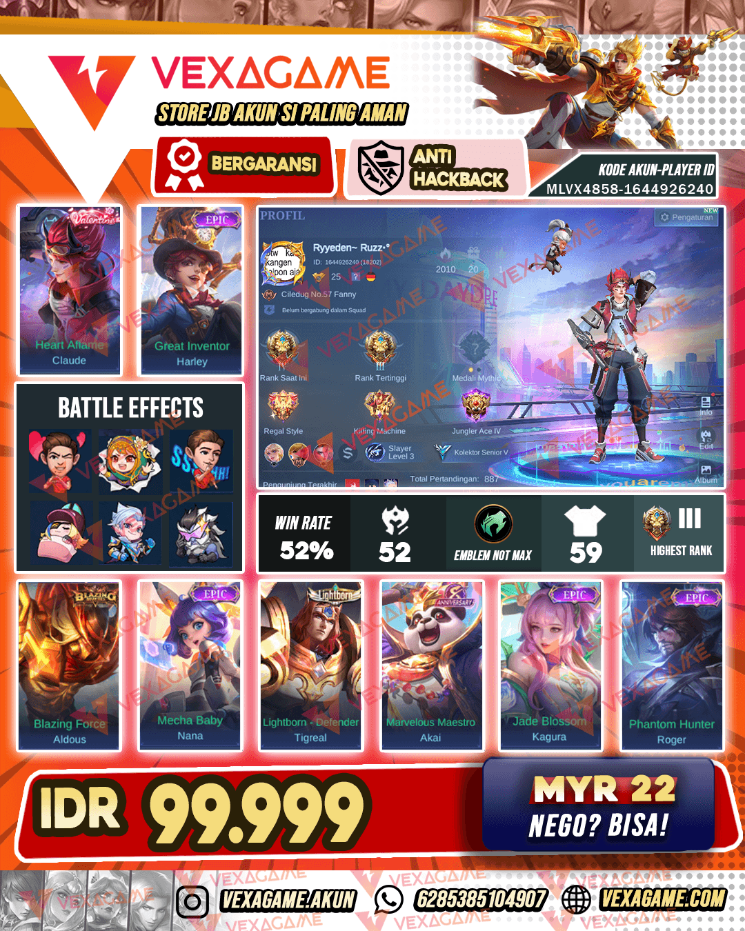 Akun Murah