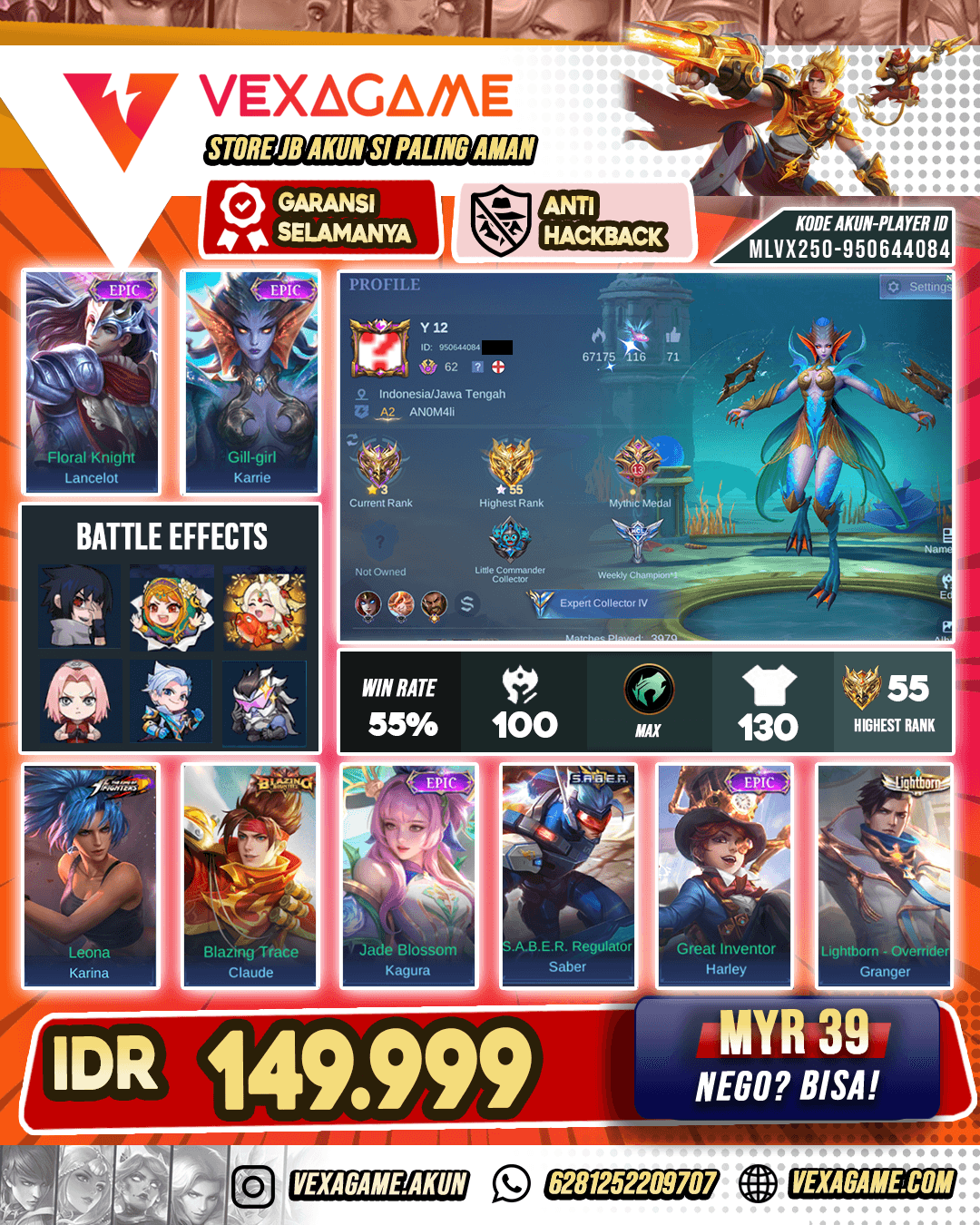 Karrie Epic Murah