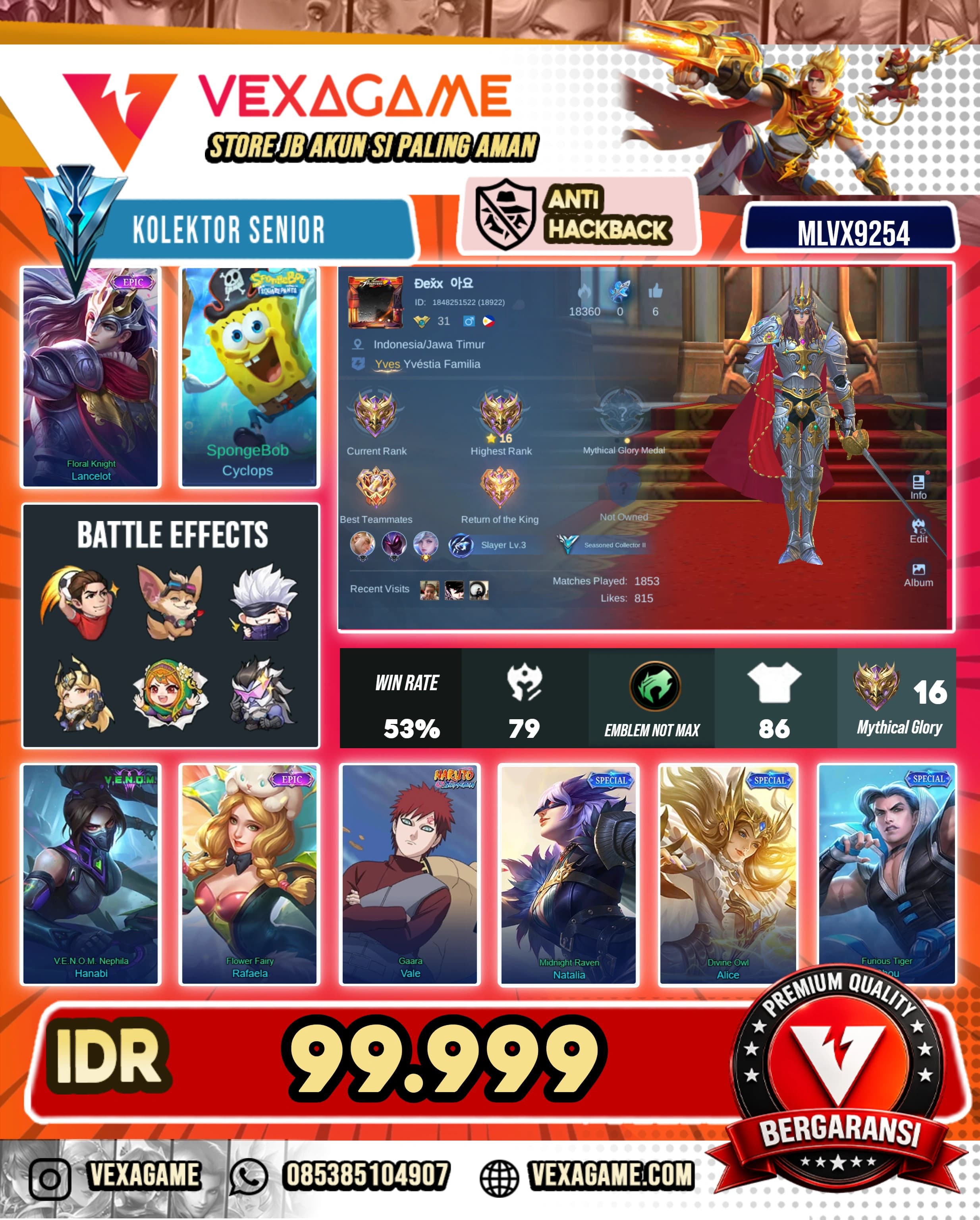 Lancelot Epic X Cyclops Spongebob