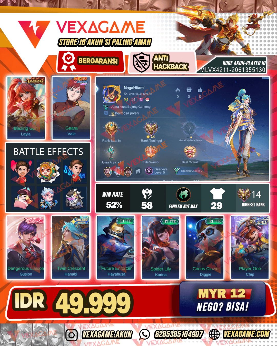 Akun Murah