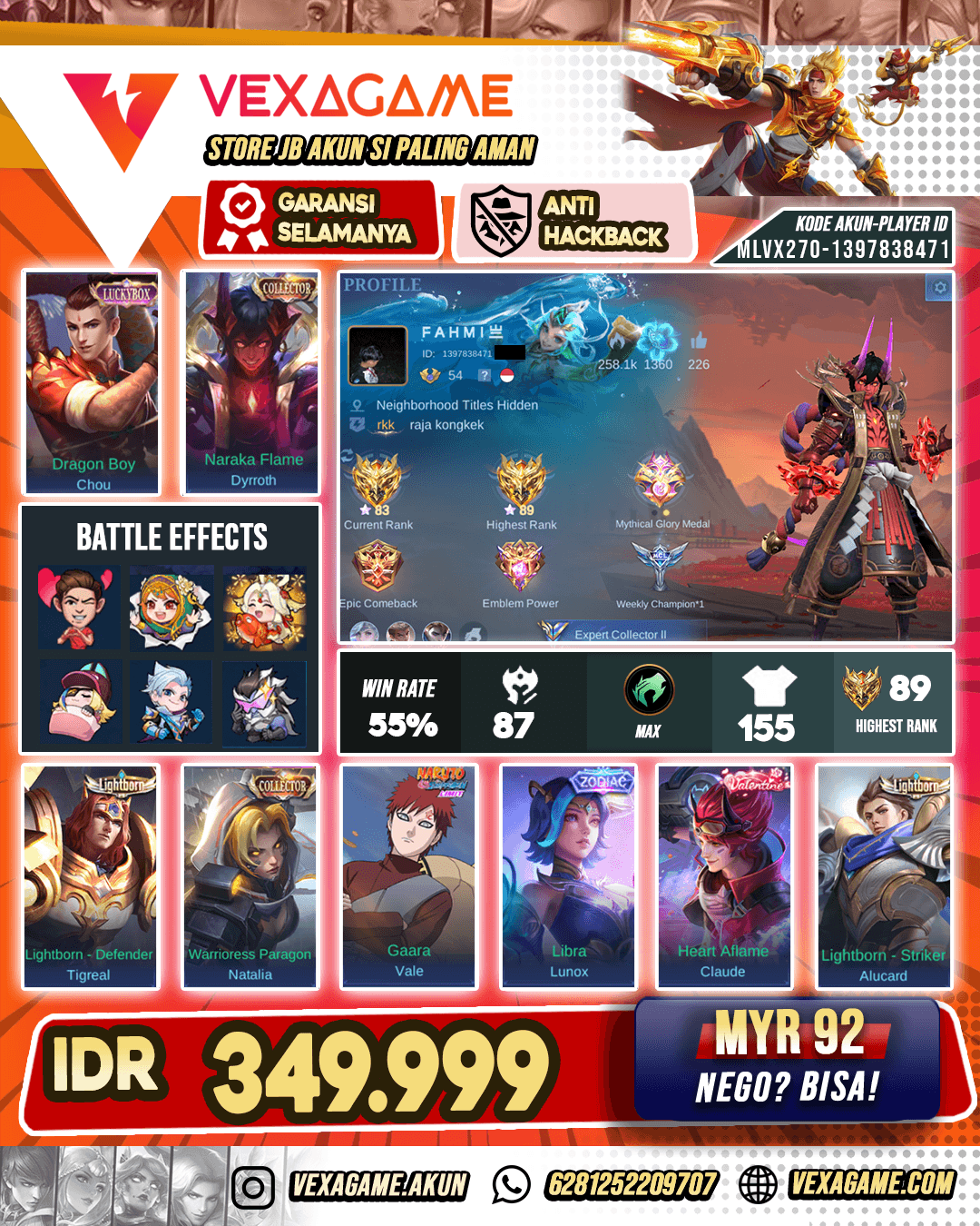 Dyroth Collector Murah