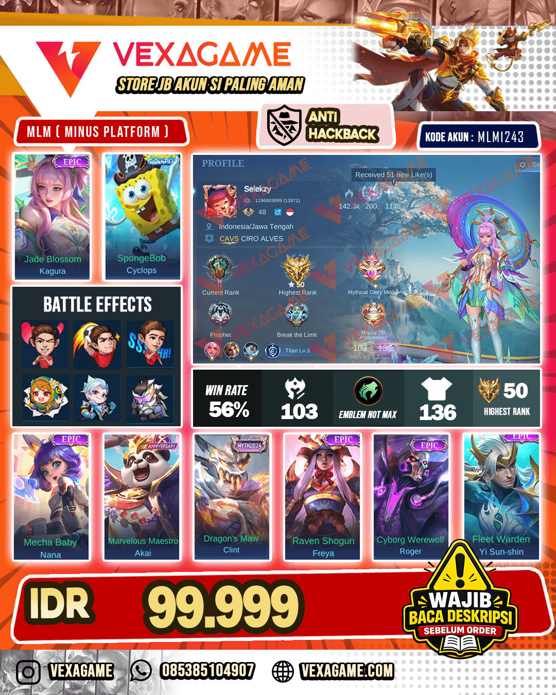 Kagura Epic X Cyclops Spongebob