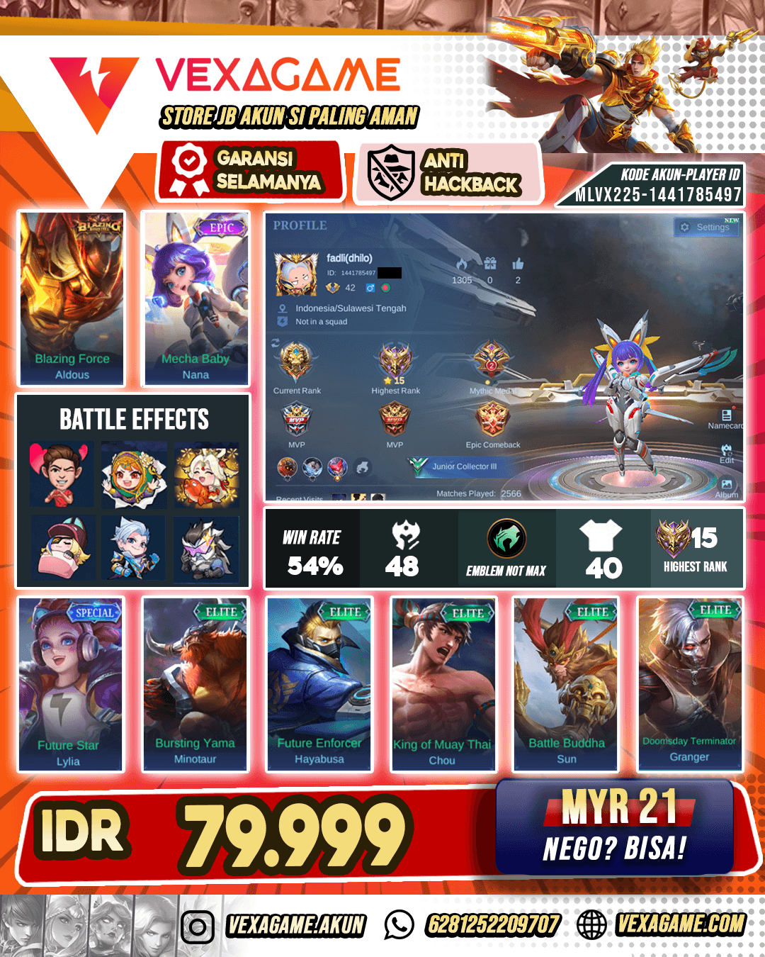 Akun Murah Banget