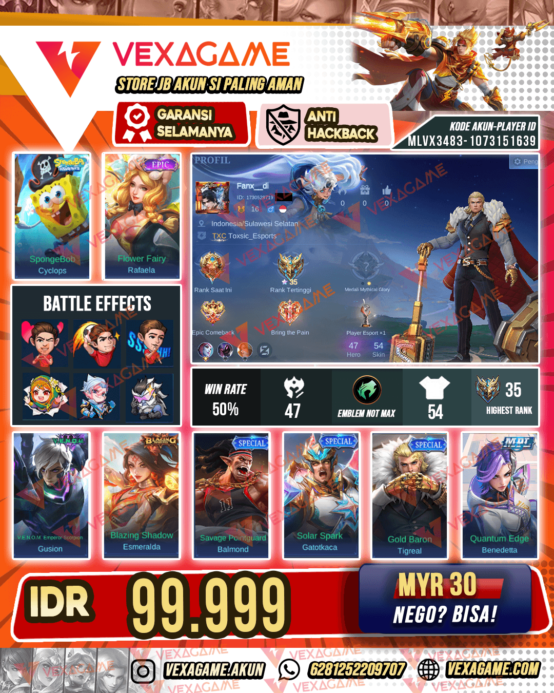 Akun Murah