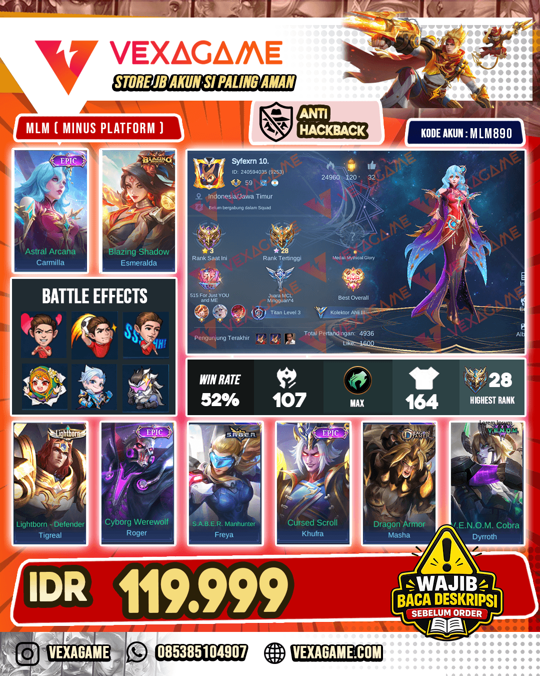 Carmila Epic | Esme Blazing