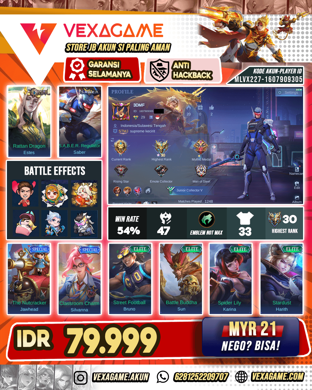 Akun Murah Banget