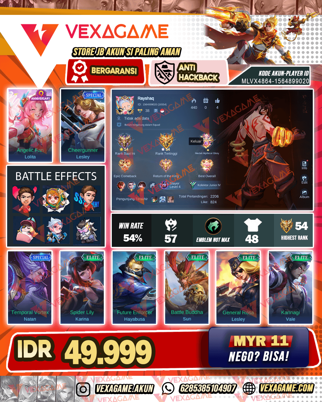 Akun Limpuh Murmer