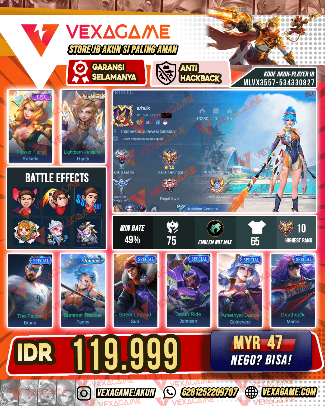 Kolektor Senior Murah