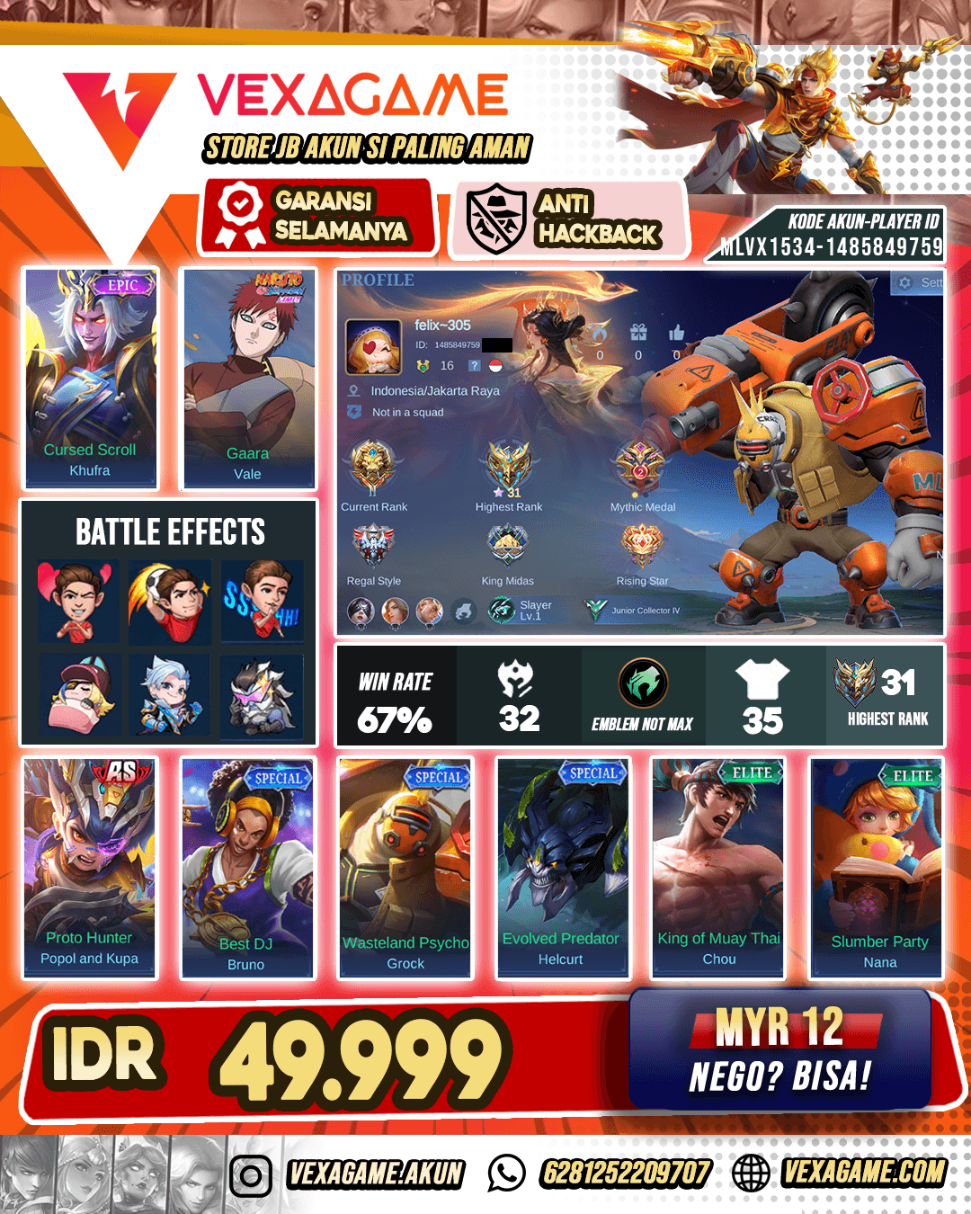 Vale Naruto X Khura Epic