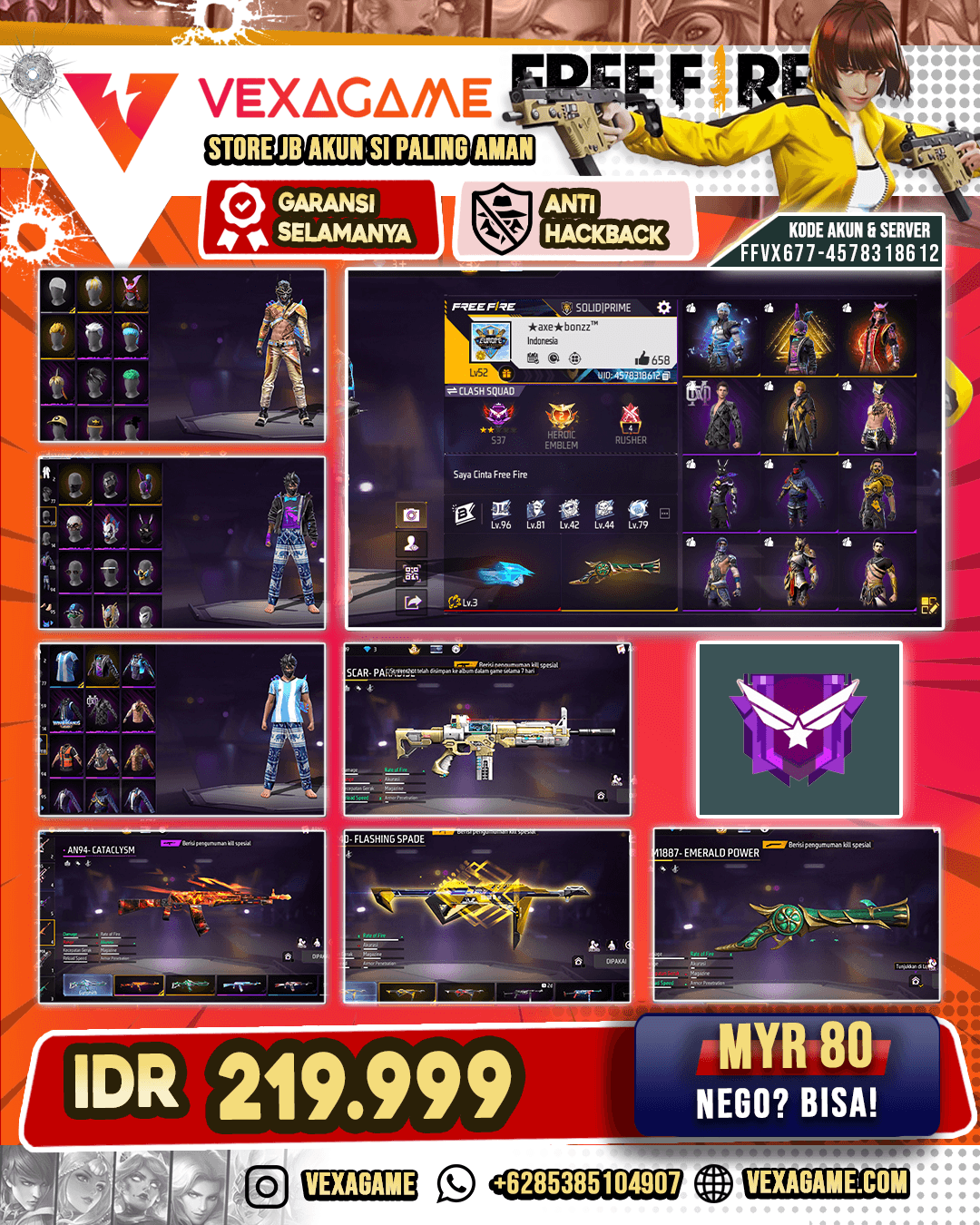 TINJU EVO LV 3 | SG TEROMPERT | VAULT 100++